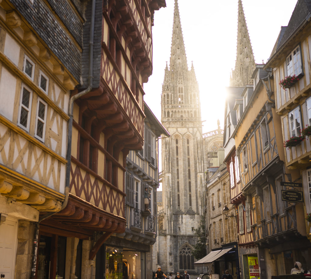 Photos de Quimper au lever du soleil