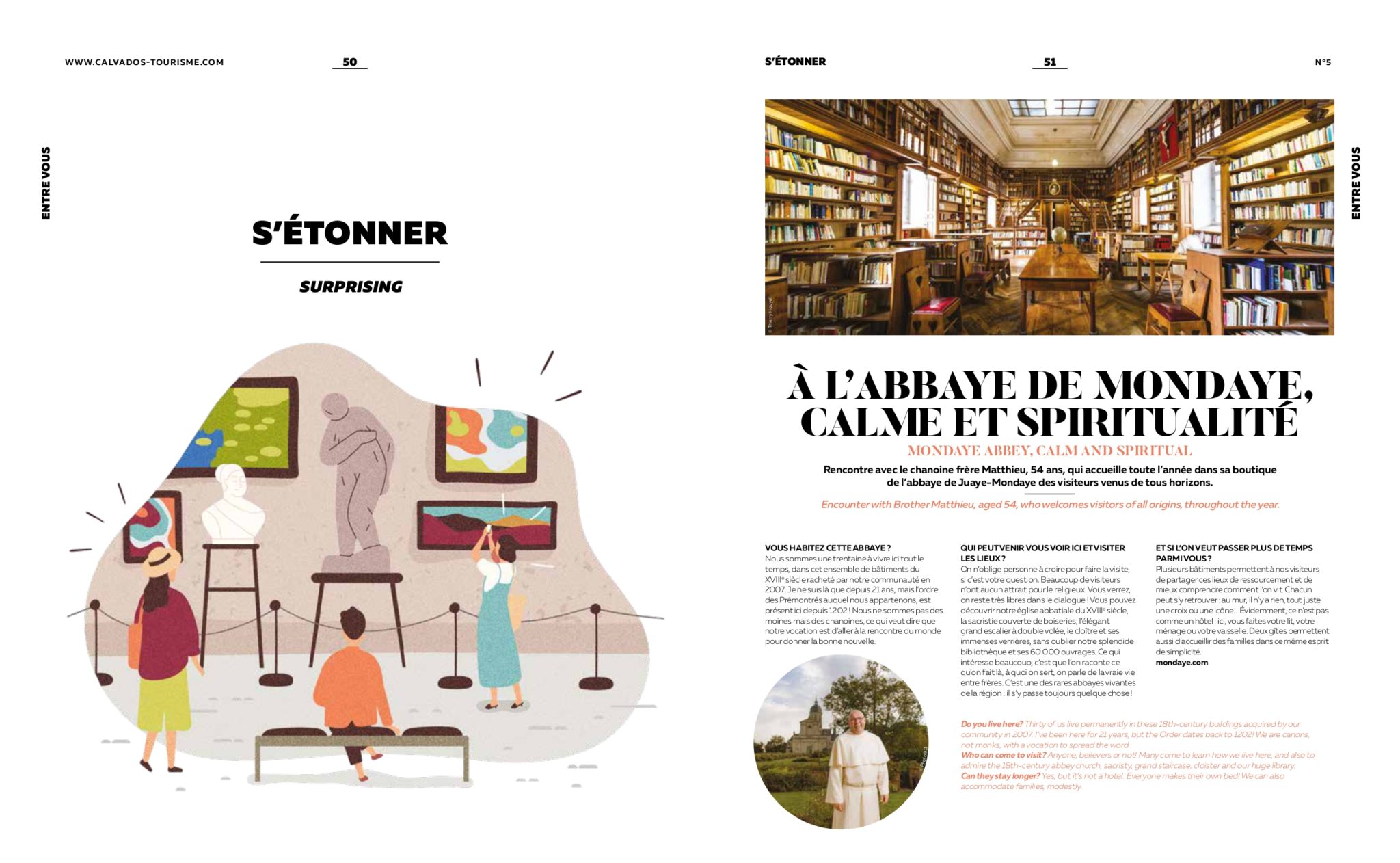 Page du magazine Calvados Attractivité