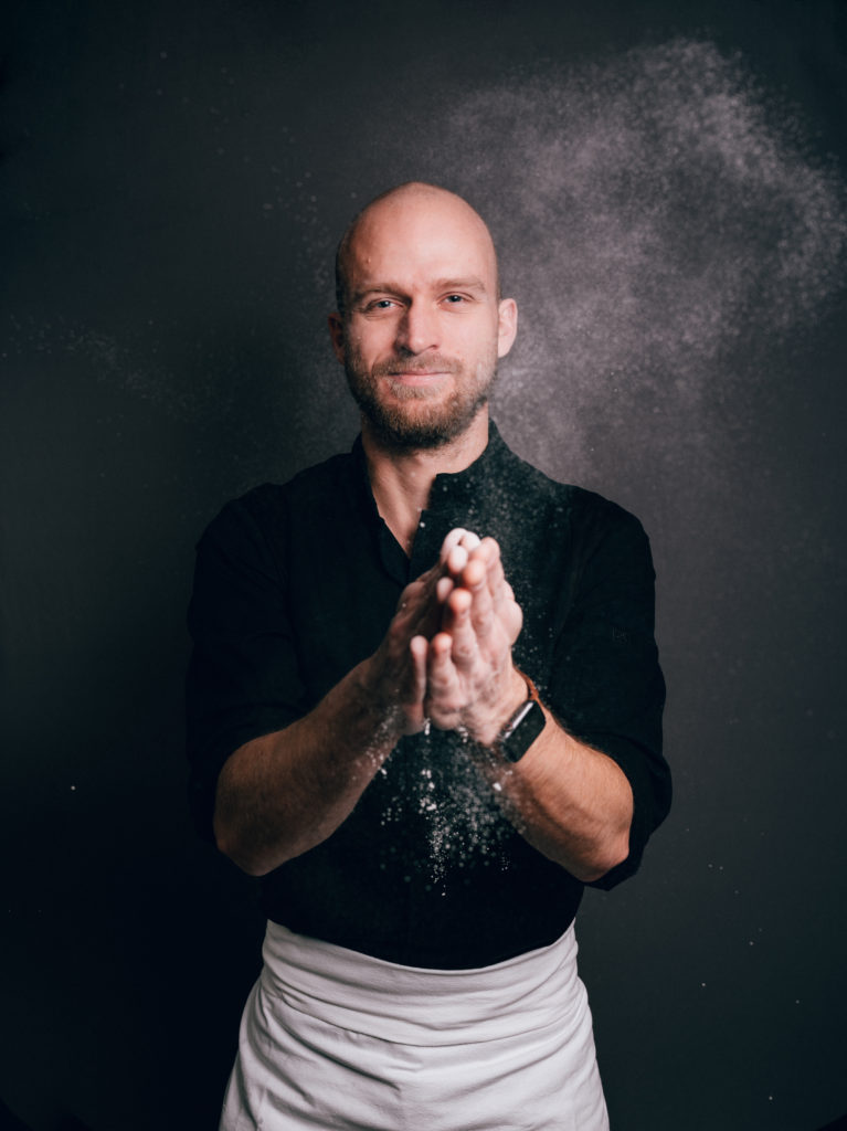 photo de portrait d'un chef à caen